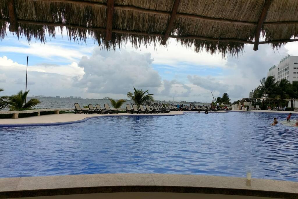 Hermoso Condo De 2 Habitaciones Frente Al Caribe Cancún Exteriér fotografie