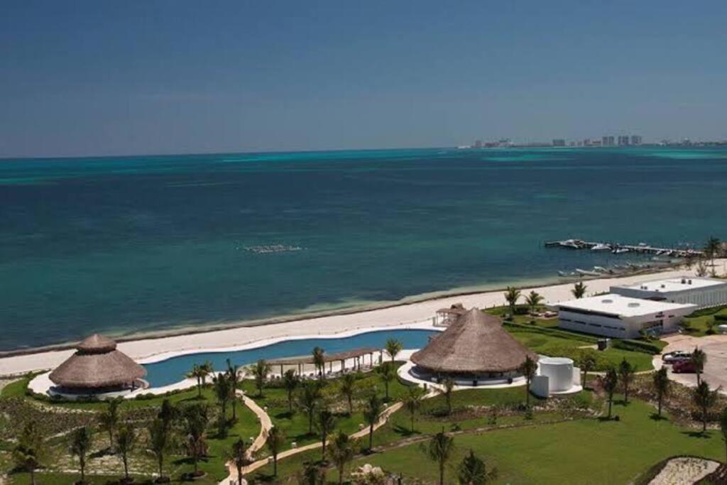 Hermoso Condo De 2 Habitaciones Frente Al Caribe Cancún Exteriér fotografie