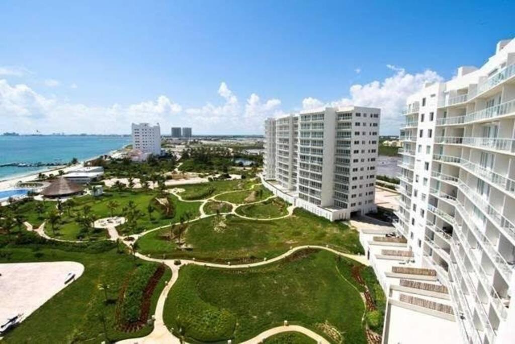 Hermoso Condo De 2 Habitaciones Frente Al Caribe Cancún Exteriér fotografie